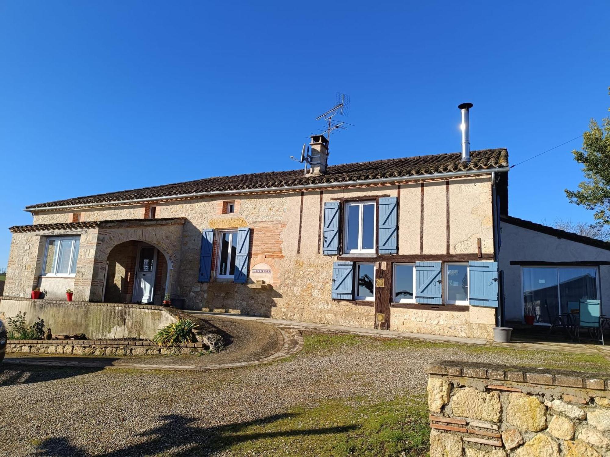 La Fezendes Bed & Breakfast Miradoux Екстериор снимка